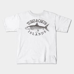 Turks & Caicos Islands Bonefish Kids T-Shirt